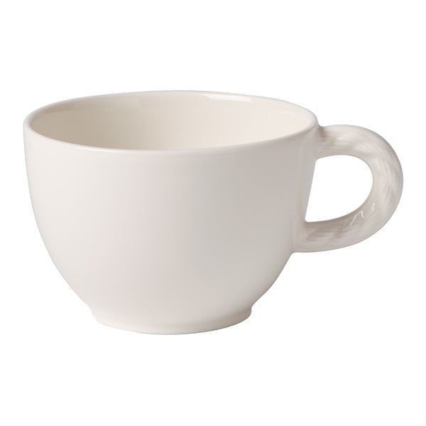 Biały porcelanowy kubek do kawy Villeroy & Boch Montauk, 0,35 l