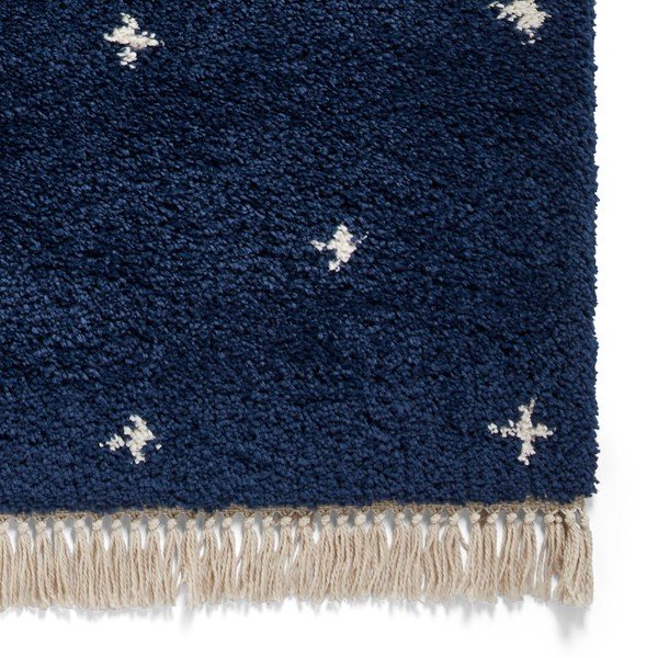 Niebieski dywan Think Rugs Boho Dots, 160x220 cm-image-4