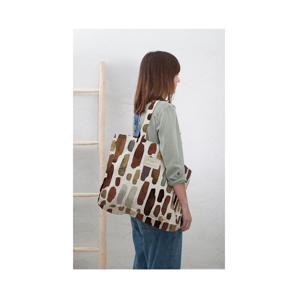 Torba tekstylna Really Nice Things Geometric, szer. 42 cm-image-1
