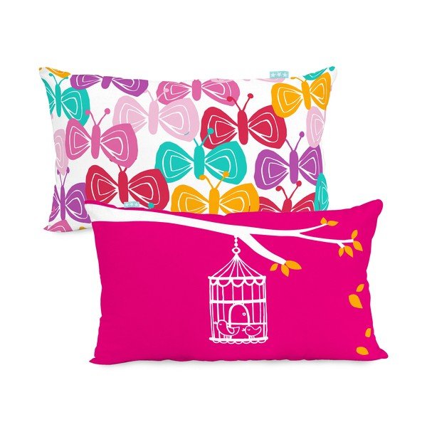 Dwustronna poszewka na poduszkę Moshi Moshi Birdcage, 50 x 30 cm