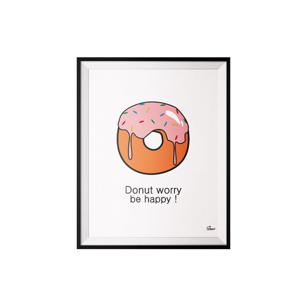 Plakat Donut, 50x70 cm