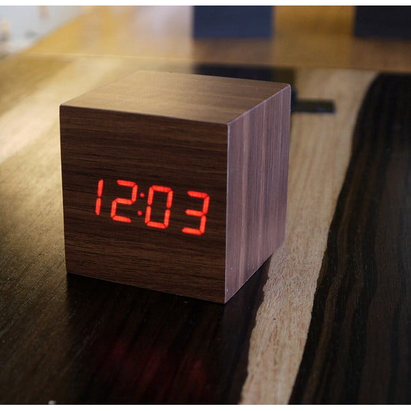 Budzik cyfrowy Cube Click – Gingko-image-2