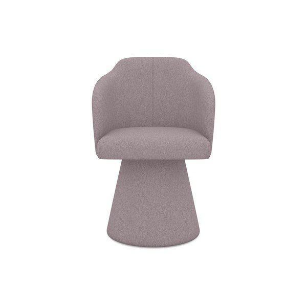 Lawendowy tapicerowany fotel jadalniany Kanoa – Makamii-image-1