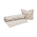 Jasnoszara bawełniana pościel dziecięca do łóżeczka 70x100 cm Toucan – OYOY Mini