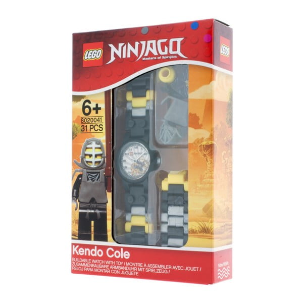 Zegarek z figurką LEGO® Ninjago Kendo Cole-image-3