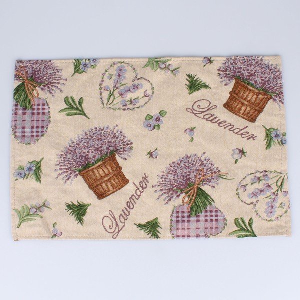 Mata stołowa Dakls Easter Deco Levander, 48x33 cm