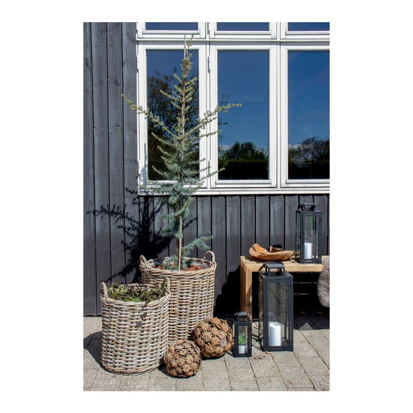 Zestaw 2 koszyków rattanowych House Nordic Indo-image-2