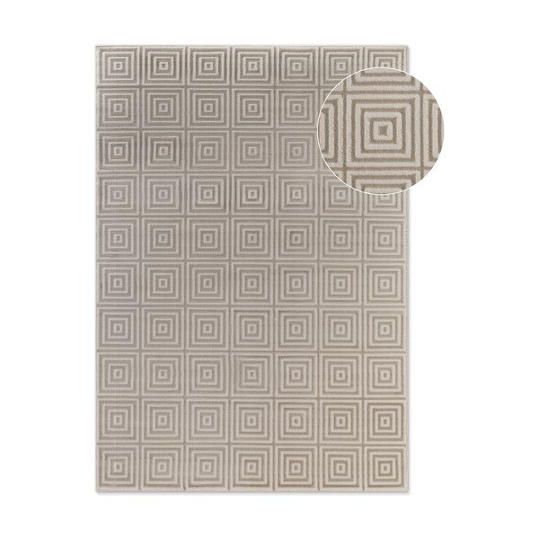 Beżowo-kremowy dywan 120x170 cm Perles Tourmaline – Elle Decoration