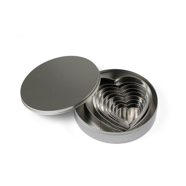 Foremki do wykrawania zestaw 9 szt. Heart – Blomsterbergs-image-1