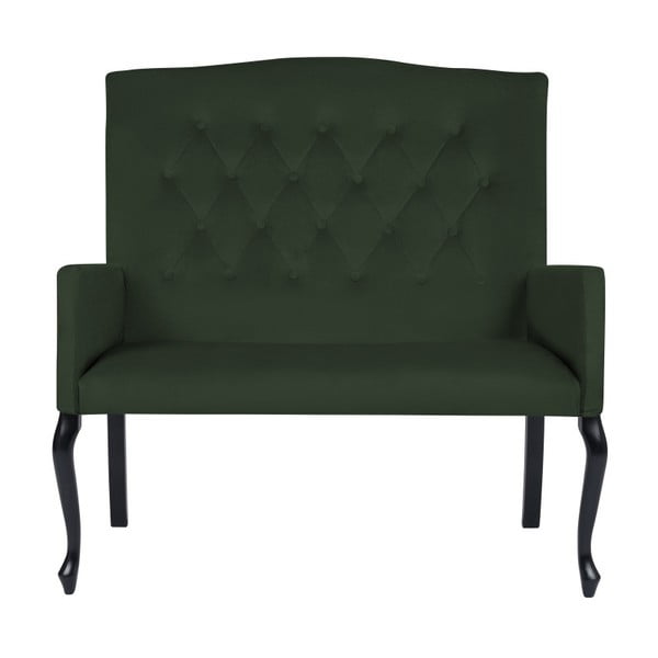 Zielona sofa 2-osobowa Micadoni Home Giuseppe 