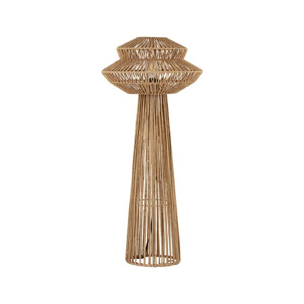 Lampa stojąca z liny w naturalnym kolorze (wysokość 90,5 cm) Nua – Nova Luce