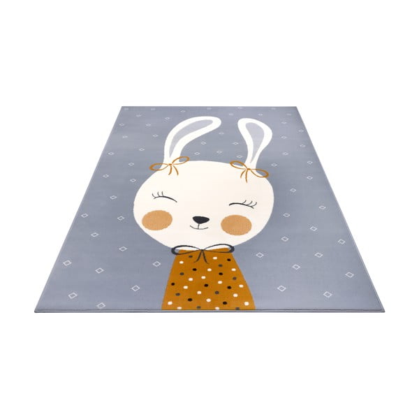 Szary dywan dziecięcy 150x80 cm Bunny Polly – Hanse Home-image-2