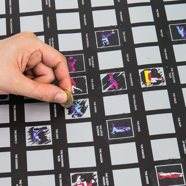 Plakat zdrapka Gift Republic Kama Sutra Bucket List-image-2