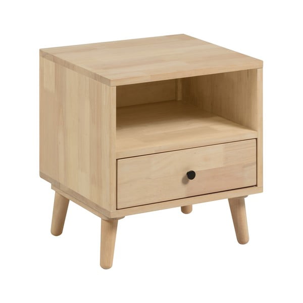 Szafka nocna z drewna kauczukowego Kave Home Wari-image-2