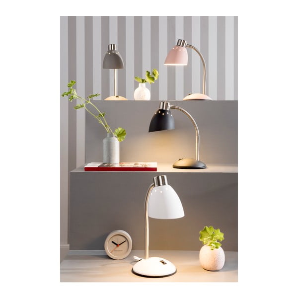 Szara lampa stołowa Leitmotiv Dorm-image-3