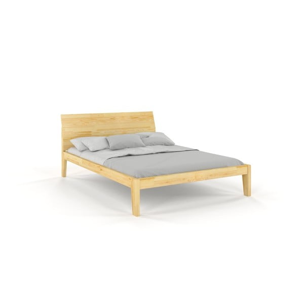 Łóżko 2-osobowe z litego drewna sosnowego SKANDICA Agava, 140x200 cm
