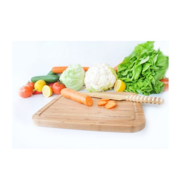 Bambusowa deska do krojenia Bambum, 25x35 cm-image-1