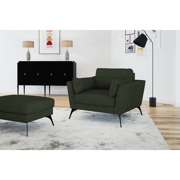 Zielony podnóżek Marie Claire Home Susan-image-4