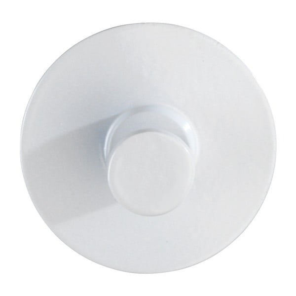 Biały samoprzylepny haczyk ścienny Wenko Savona-image-3