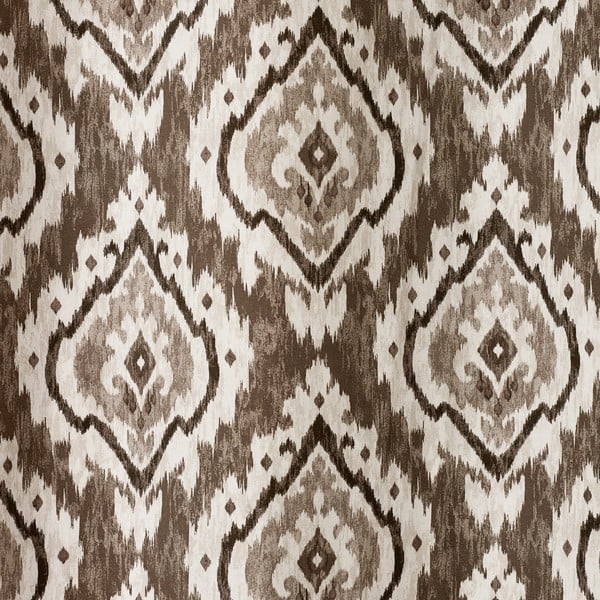 Brązowe zasłony zestaw 2 szt. 168x229 cm Suri Geo – Pineapple Elephant-image-3