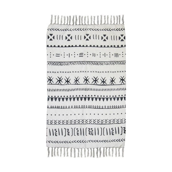 Czarno-biały bawełniany dywan HSM collection Colorful Living Manio, 150x210 cm