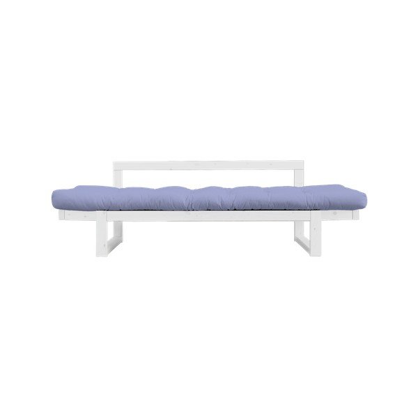 Sofa rozkładana Karup Edge White/Blue Breeze-image-2