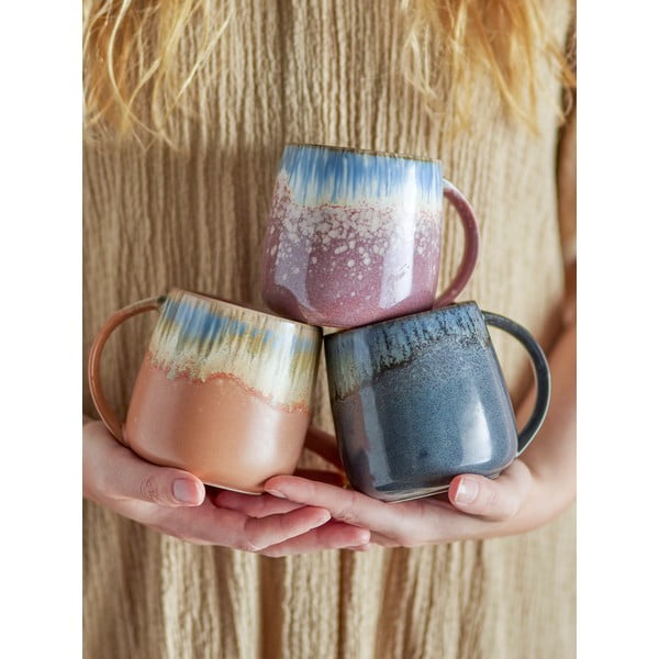 Kamionkowe kubki zestaw 3 szt. 460 ml Cloe – Bloomingville-image-1