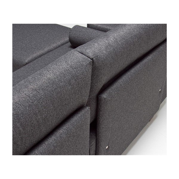 Szara sofa z podnóżkiem Balcab Home Ivett-image-3