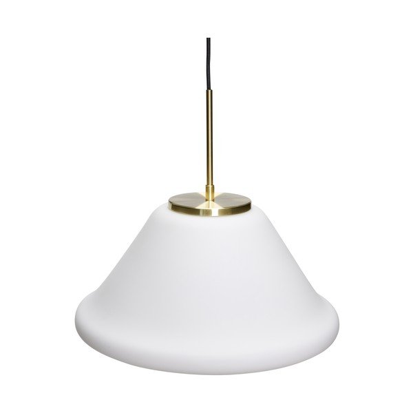 Biała lampa wisząca ze ściemniaczem ø 40 cm Muse – Hübsch-image-2