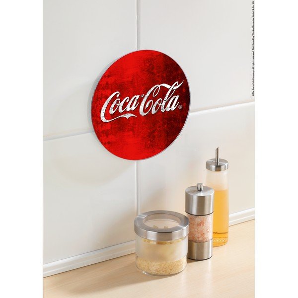 Szklana podstawka pod garnek Wenko Coca-Cola Classic, ø 20 cm-image-2