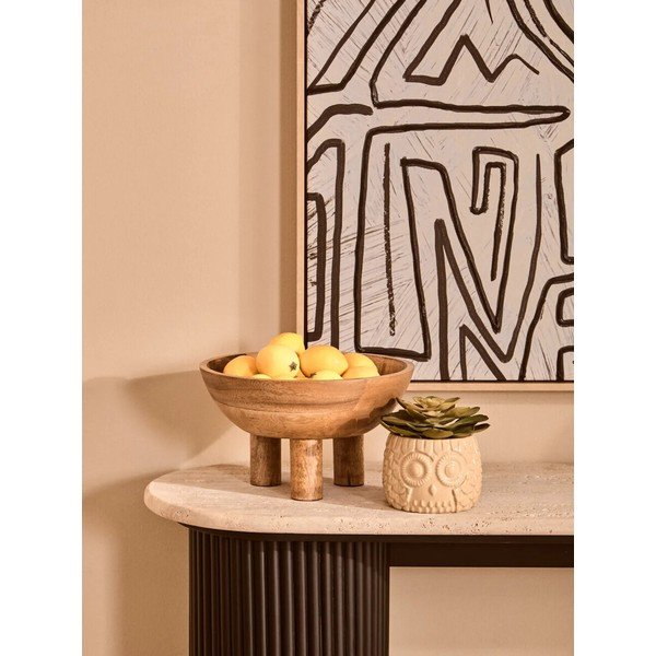 Drewniana misa w naturalnym kolorze ø 27 cm Kara – Premier Housewares-image-1