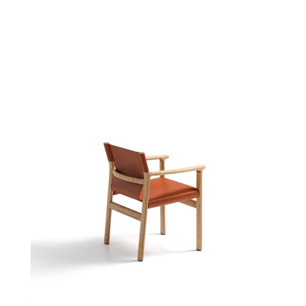 Koniakowe krzesło z litego drewna jesionowego z podłokietnikami Jan – Kave Home-image-4