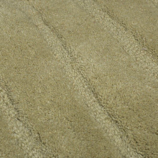 Wełniany okrągły dywan tkany ręcznie w kolorze khaki ø 160 cm Mesmerise Sage – Flair Rugs-image-2