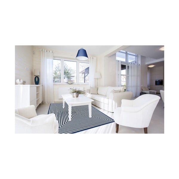 Ciemnoniebieski dywan odpowiedni na zewnątrz Floorita Braid, 160x230 cm-image-4