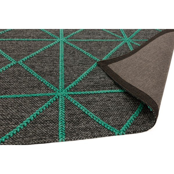 Czarno-zielony dywan Asiatic Carpets Prism, 160x230 cm-image-1