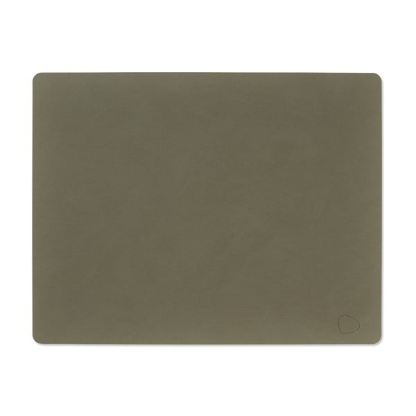 Mata stołowa ze skóry ekologicznej 35x45 cm Square L Nupo – LIND DNA