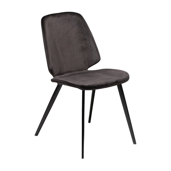 Czarne krzesło DAN–FORM Denmark Swing Velvet