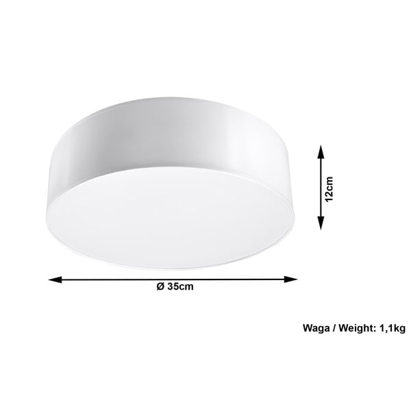 Biała lampa sufitowa Sollux Atis Ceiling 35-image-4