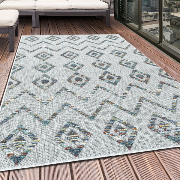 Jasnoszary chodnik odpowiedni na zewnątrz 80x250 cm Bahama – Ayyildiz Carpets-image-1