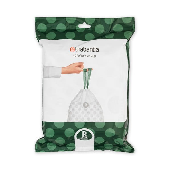 Worki na śmieci zestaw 40 szt. 36 l PerfectFit R – Brabantia