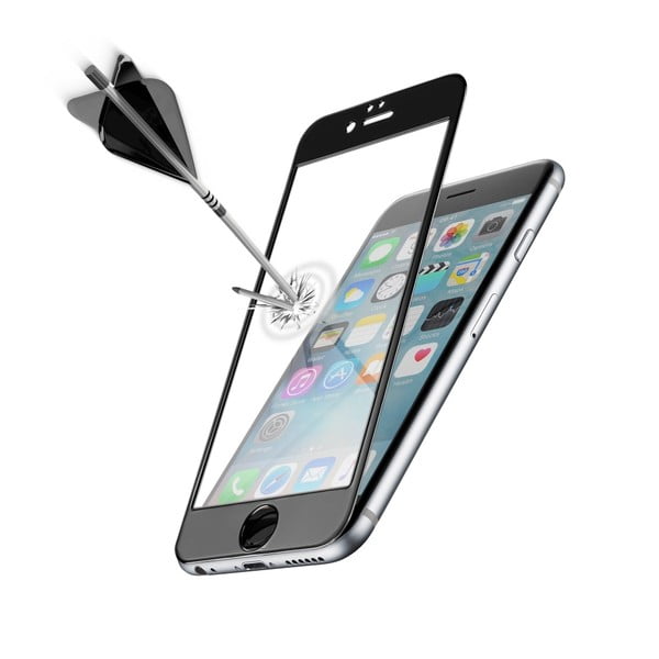 Czarne
  ochronne utwardzane szkło na cały wyświetlacz Cellularline CAPSULE na Apple
  iPhone 6/6S