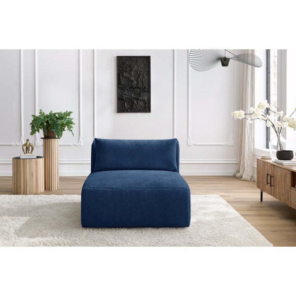 Ciemnoniebieski moduł sofy Jeanne – Bobochic Paris-image-1