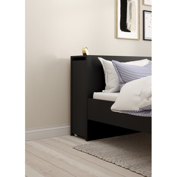 Czarny zagłówek 165x80 cm Naia – Tvilum-image-1