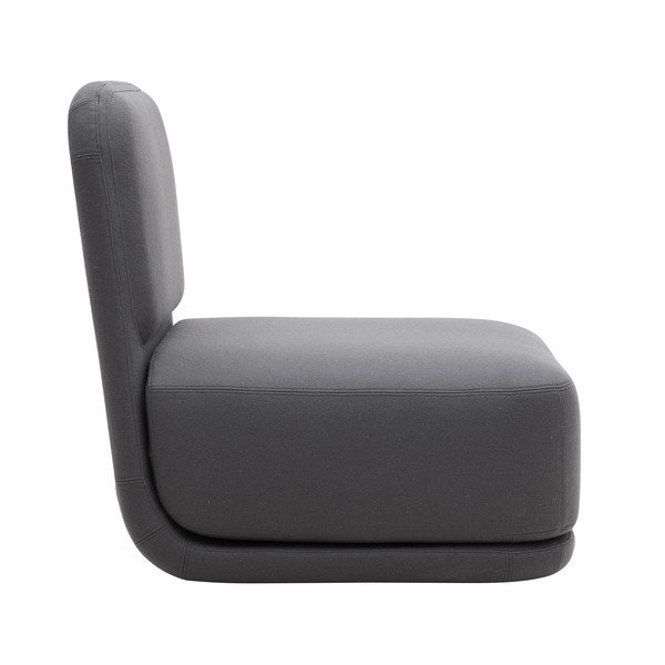 Ciemnoszary fotel Softline Standby Medium-image-3