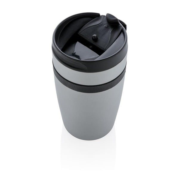 Kubek termiczny w srebrnym kolorze XD Design Sierra, 280 ml