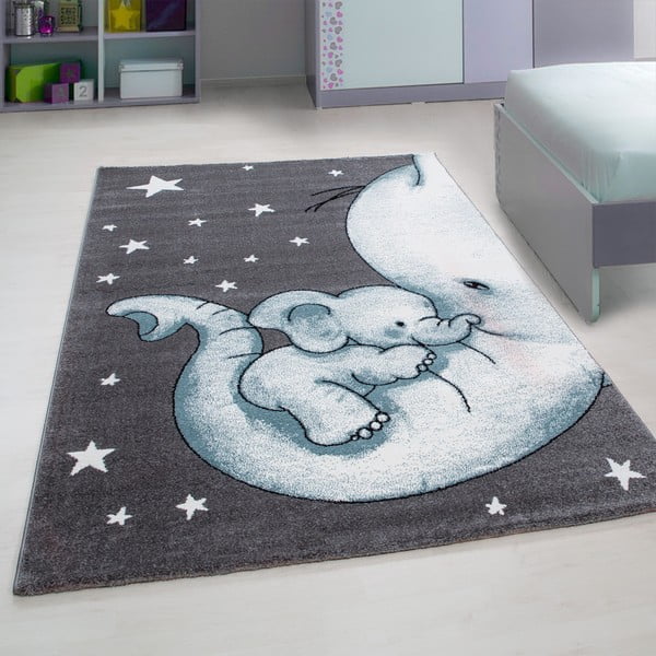 Niebiesko-szary dywan dziecięcy 160x230 cm Kids – Ayyildiz Carpets-image-1