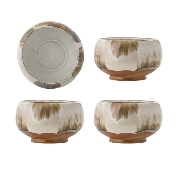 Kamionkowe miski zestaw 4 szt. 400 ml Jade – Bloomingville