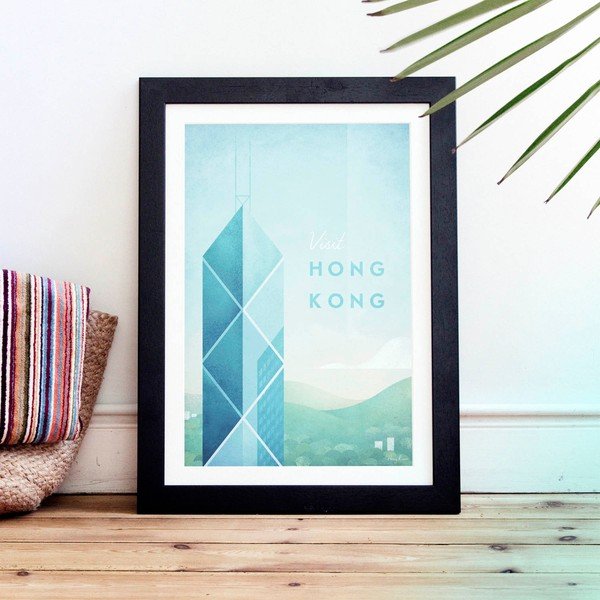 Plakat Travelposter Hong Kong, A2-image-1