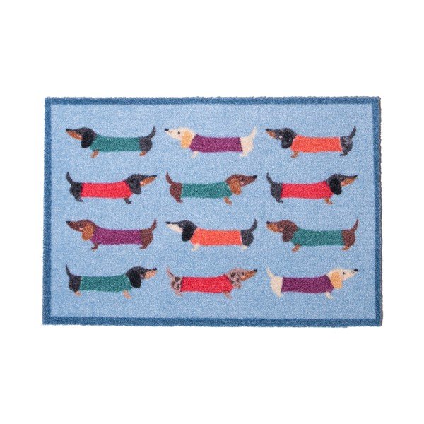 Tekstylna wycieraczka 40x60 cm Dachshund – Artsy Doormats