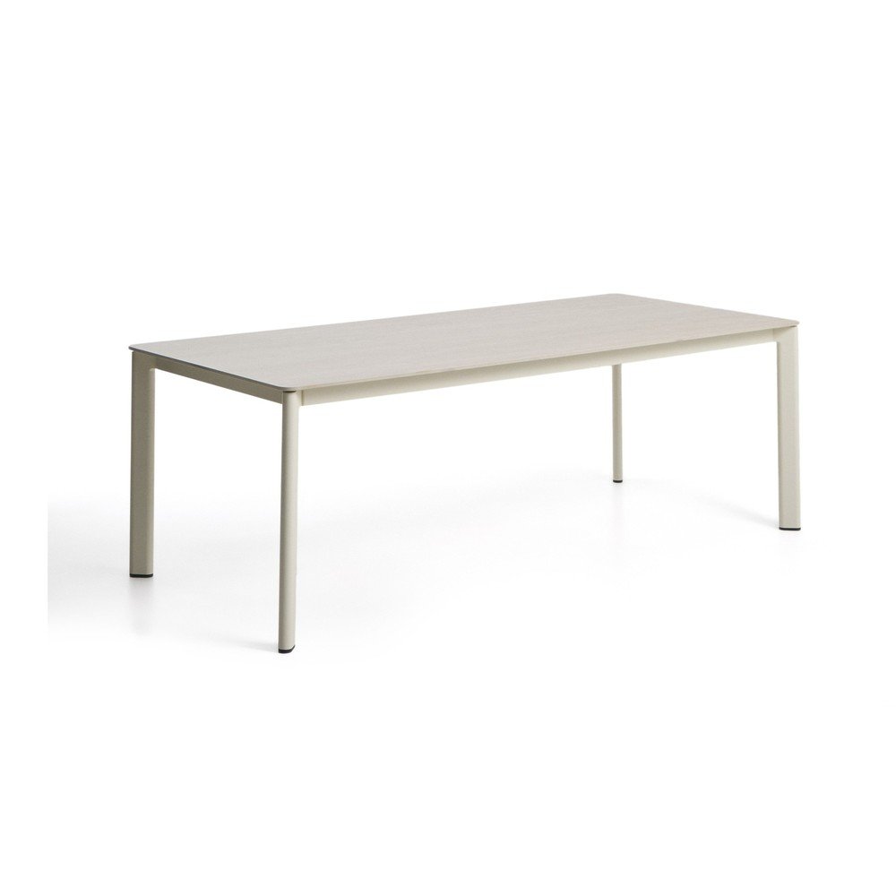 Stół ogrodowy z kamiennym blatem 100x220 cm Anafi – Kave Home